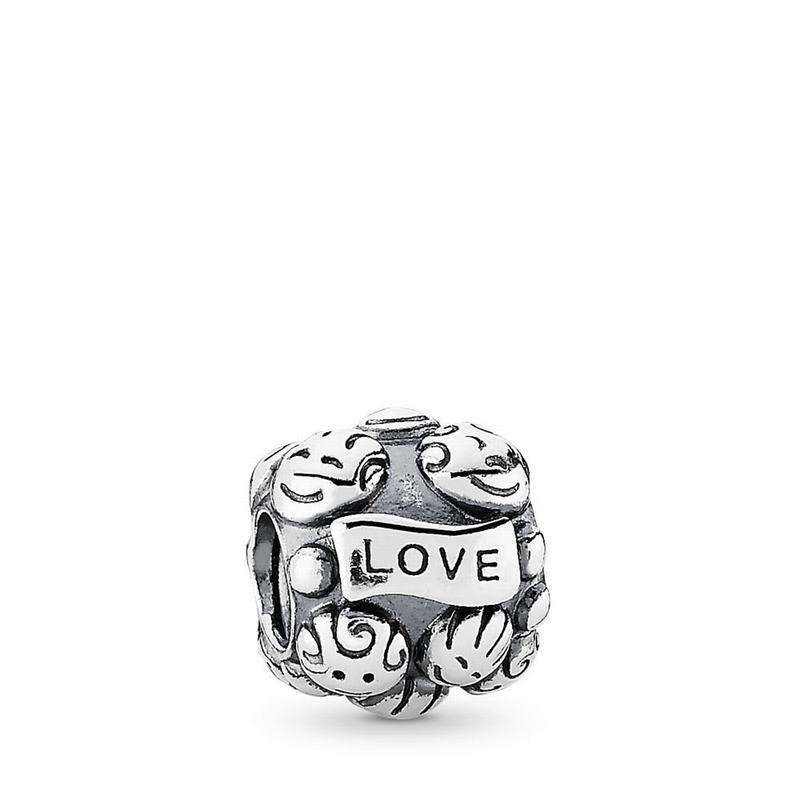 Pandora Love & Family Charm Ireland - Sterling Silver - 592047MUF